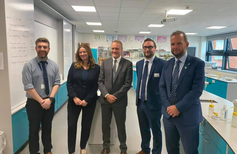 Minister Visits Bury College