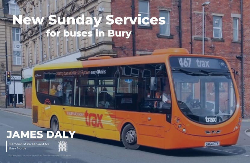 Sunday Bus Services