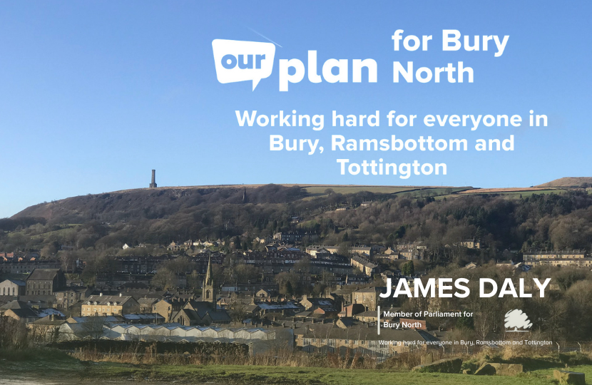 James Daly MP - Our Plan - Homepage