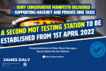 James Daly MP MOT Testing Station