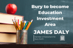 JAMES DALY MP WELCOMES GOVERNMENT FUNDING TO LEVEL UP EDUCATION AND LEARNING FOR ALL