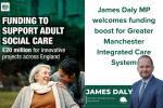 James Daly welcomes funding for adult social care 