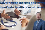 Government success delivering manifesto health commitments 