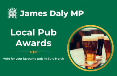 James Daly Local Pub Awards